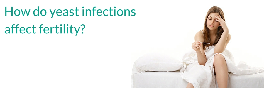 How do yeast infections affect fertility