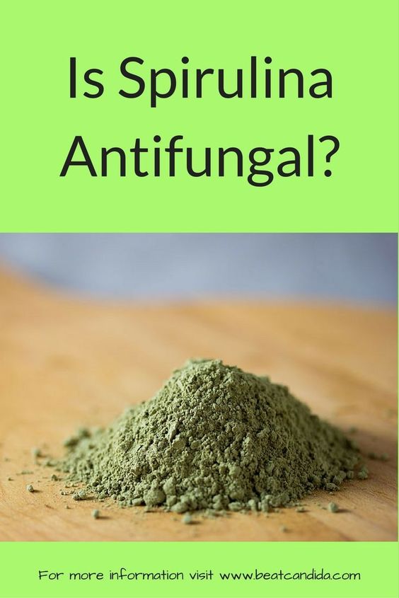 is spirulina antifungal